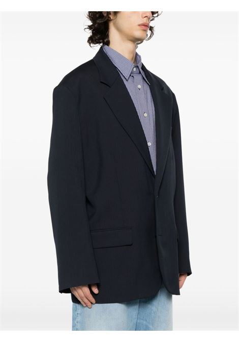 Blazer monopetto in blu - uomo ACNE STUDIOS | BH0180833